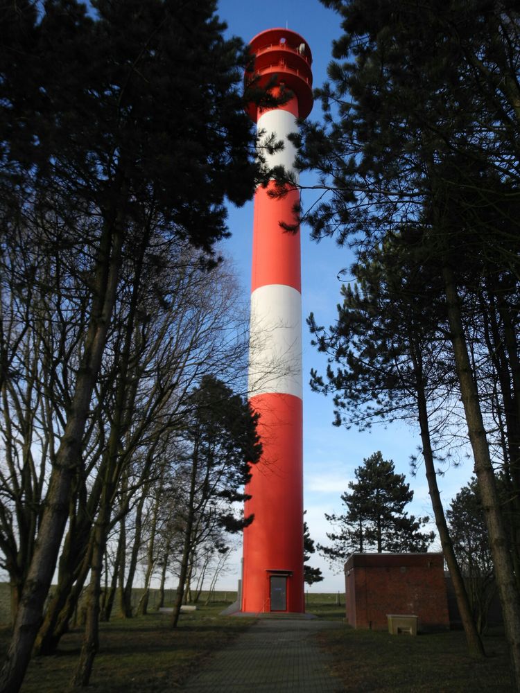 Leuchtturm am Jede Weser Port in Wilhelmshaven