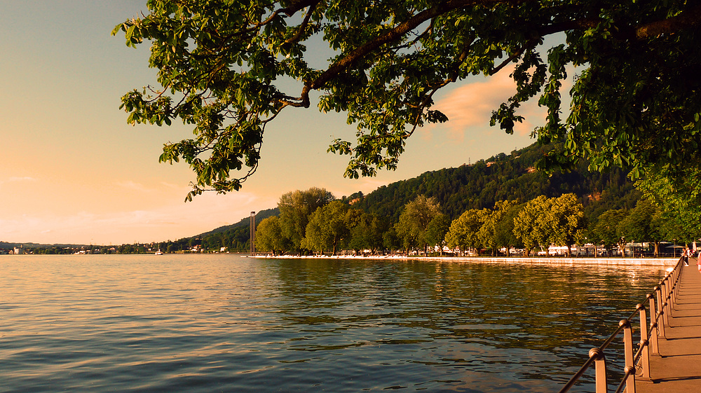 Leuchtturm am Molo in Bregenz