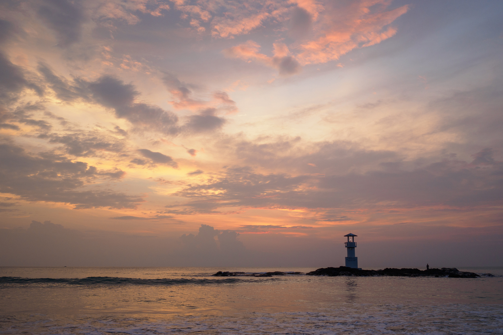 Leuchtturm am Nang Thong Beach