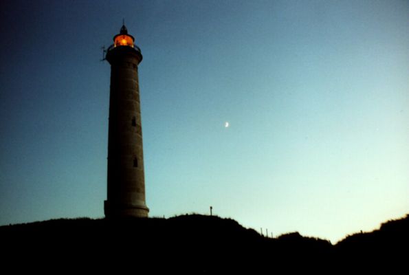 Leuchtturm am Ringkobing Fjord