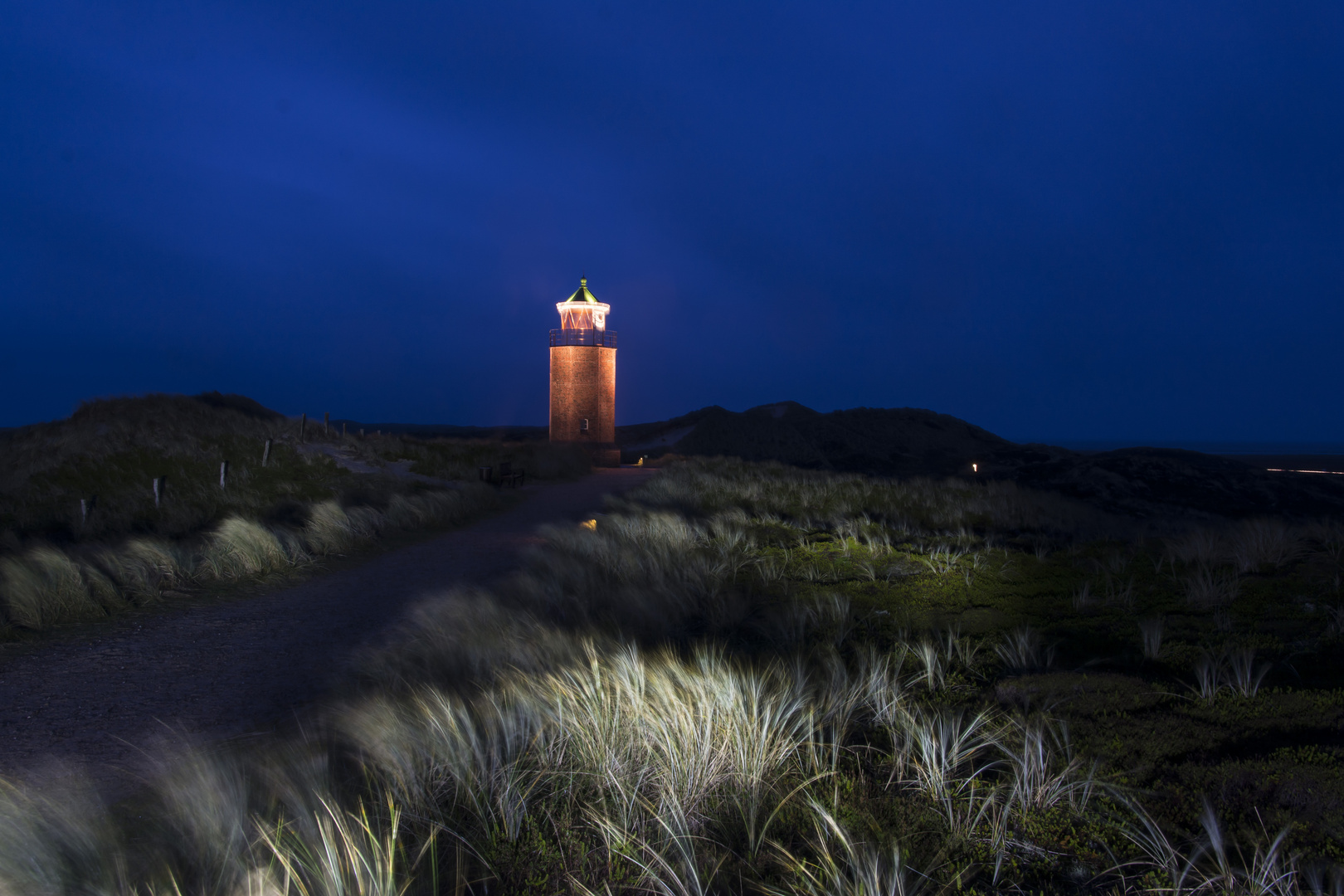 Leuchtturm am Roten Kliff