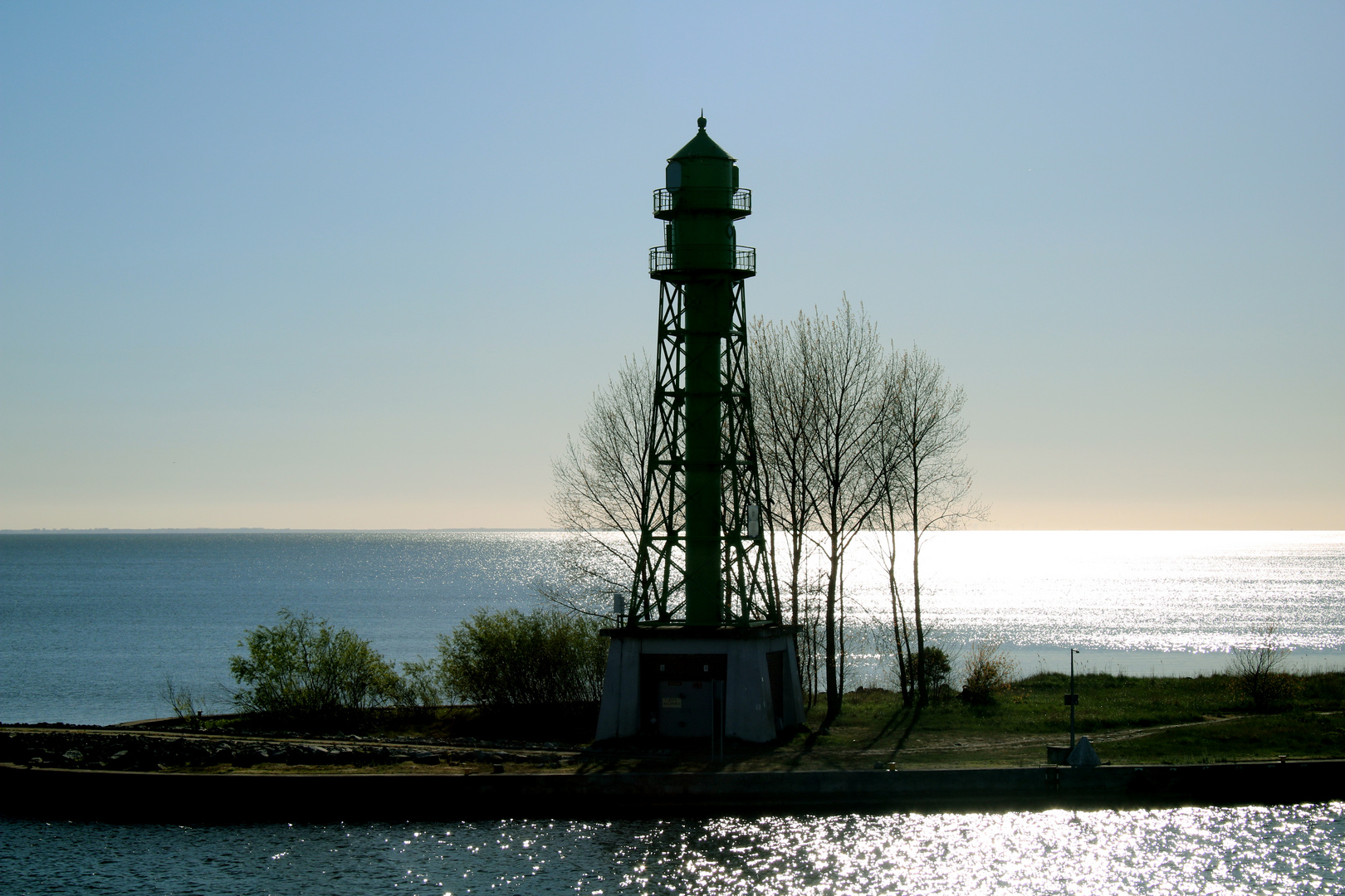 Leuchtturm am Südausgang des... 