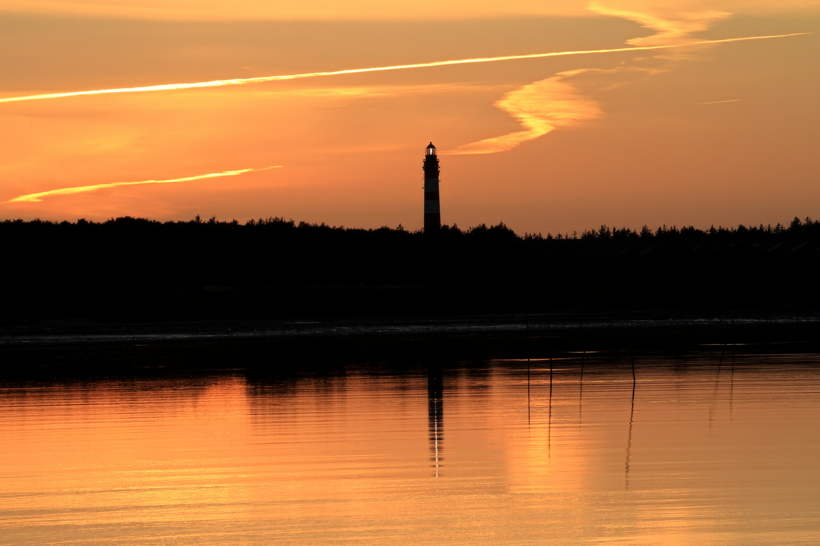 Leuchtturm Amrum auf der Düne