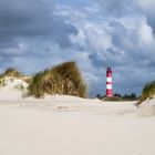 Leuchtturm Amrum in den Dünen