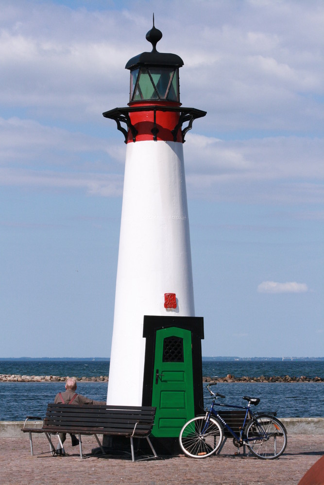 Leuchtturm an Dänemarks Ostsee