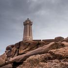 Leuchtturm an der Cote de Granit Rose