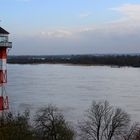 Leuchtturm an der Elbe