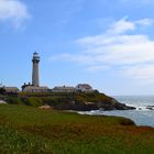 Leuchtturm an der kalifornischen Küste zwischen San Francisco und Monterey