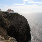 "Leuchtturm an der Steilküste von Cabo de Vicente"