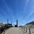 Leuchtturm an der Strandpromenade von Noordwijk