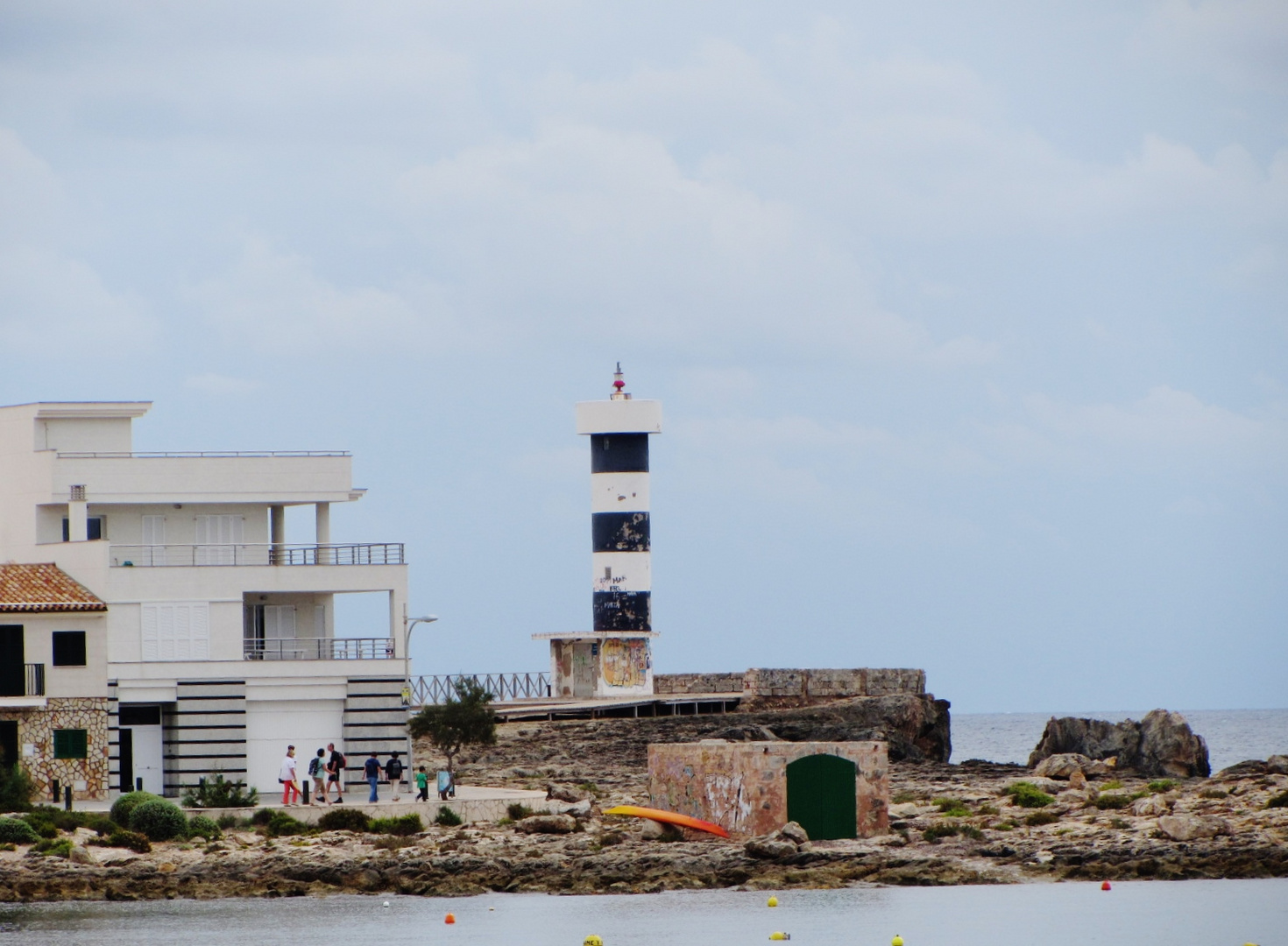 Leuchtturm an der Südostküste von Mallorca bei Colonia Sant Jordi