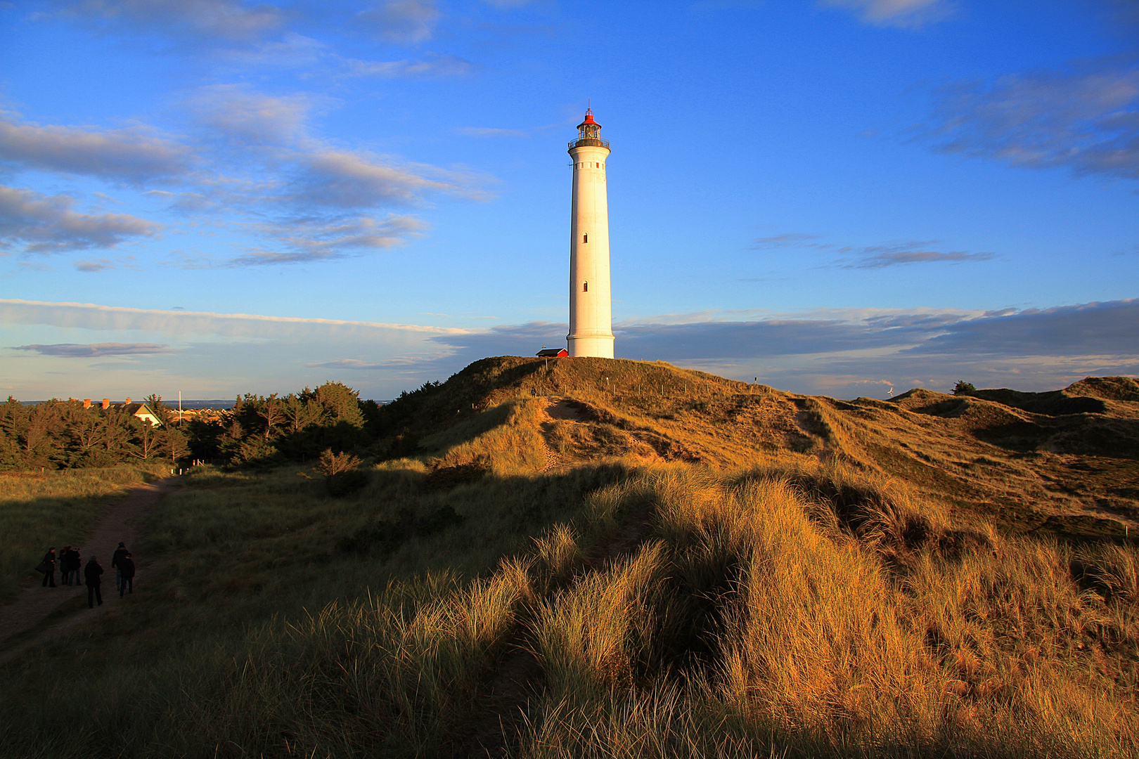 Leuchtturm an der Westküste von Dänemark Foto & Bild ...
