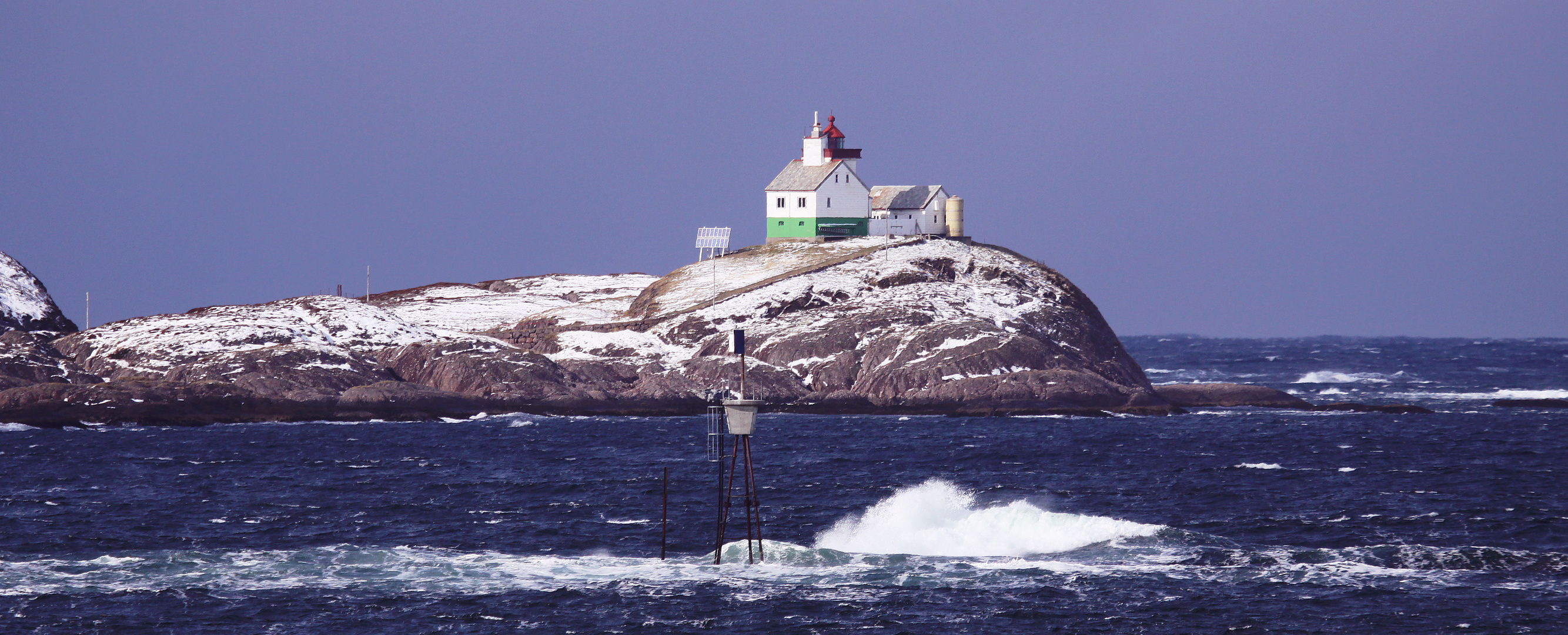 Leuchtturm an Norwegens Küste