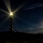 Leuchtturm auf Ameland bei Nacht