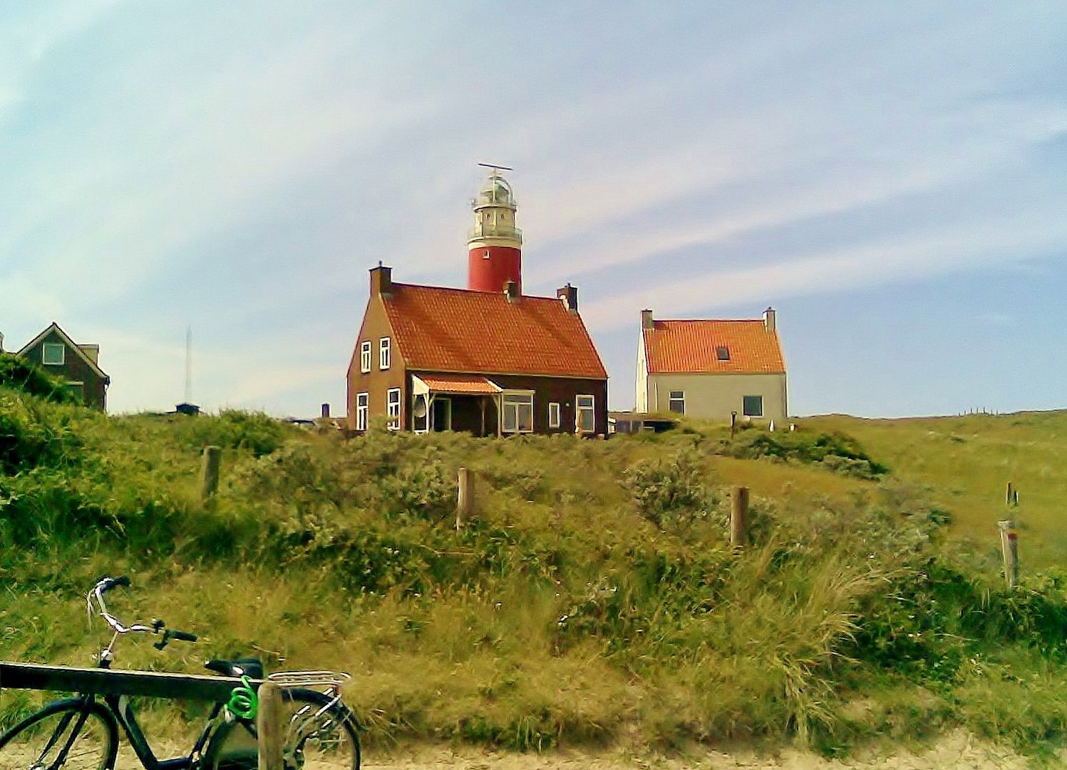 Leuchtturm auf der Insel Texel