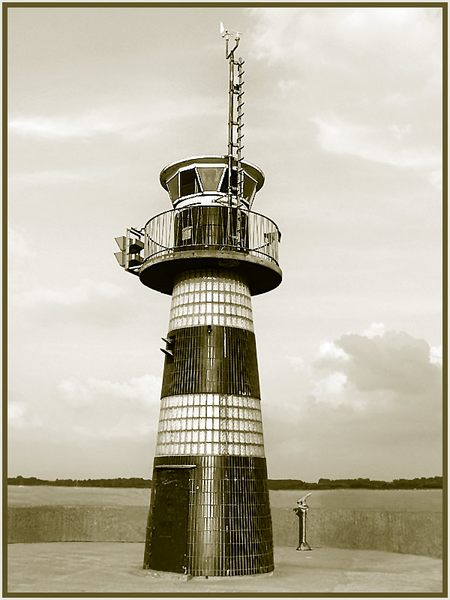 Leuchtturm auf der Travemünder Mole