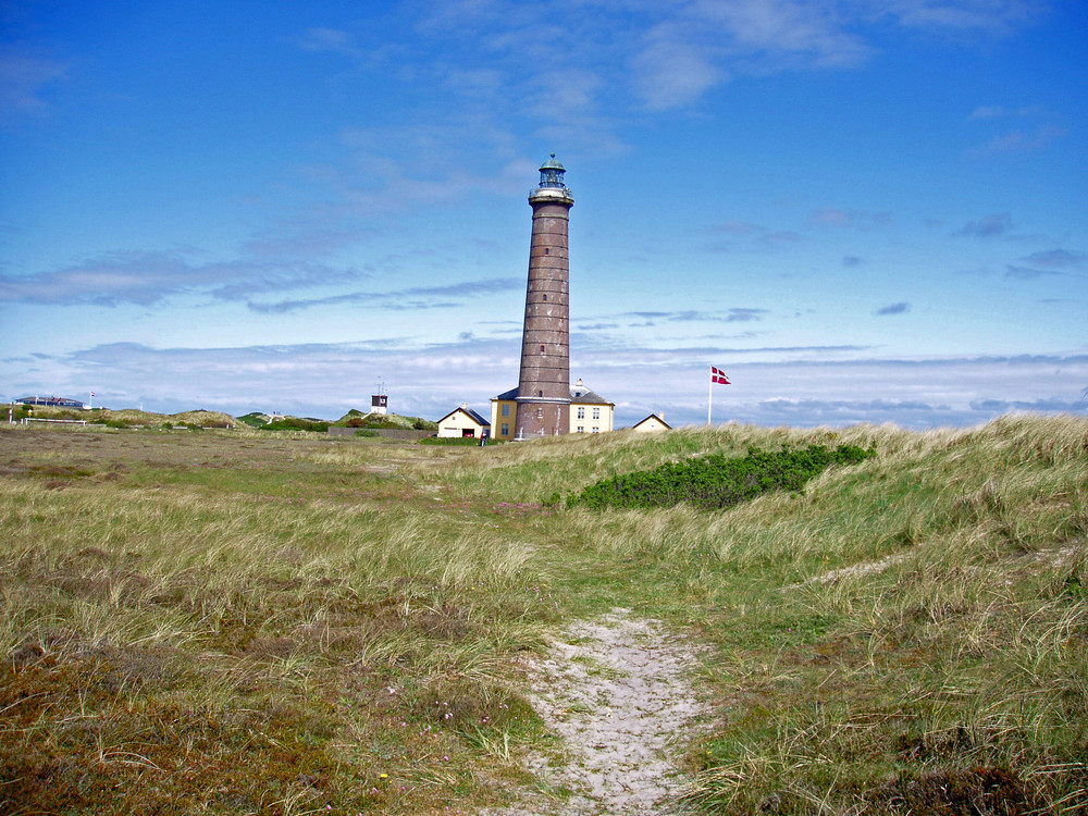 Leuchtturm auf Fredrikshavn (Dänemark)