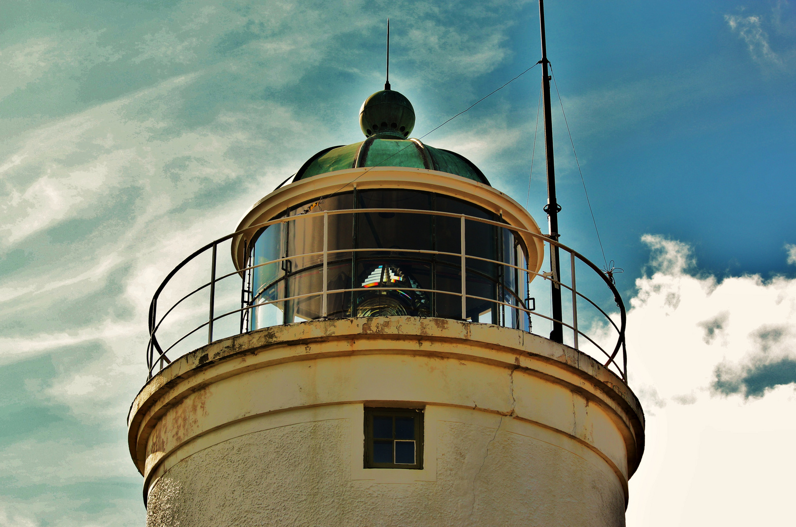 Leuchtturm auf Hanö, Südostschweden