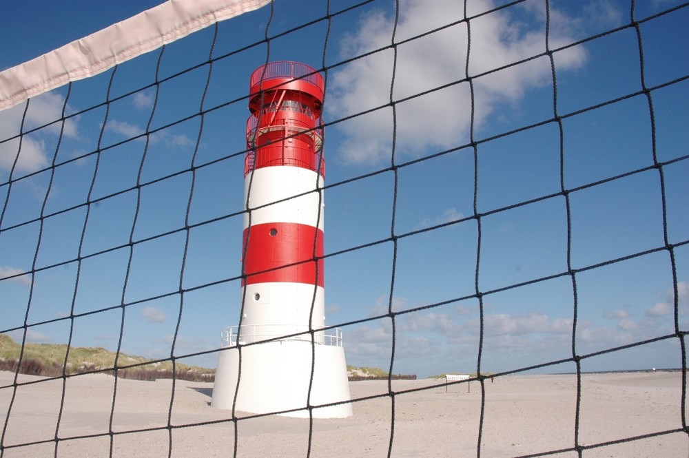 Leuchtturm auf Helgoland/Düne