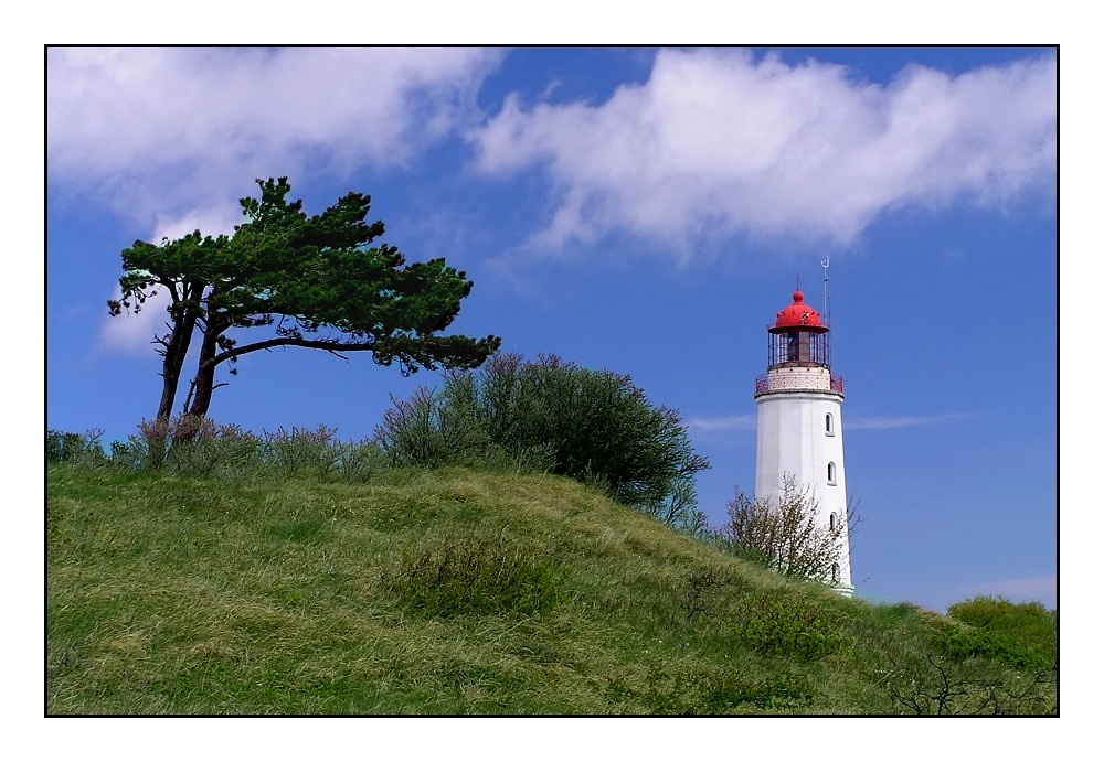 Leuchtturm auf Hiddensee bei Rügen