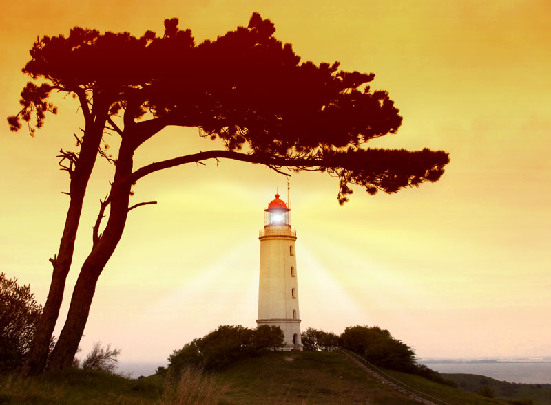 Leuchtturm auf Hiddensee