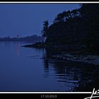 Leuchtturm auf Holnis bei Nacht