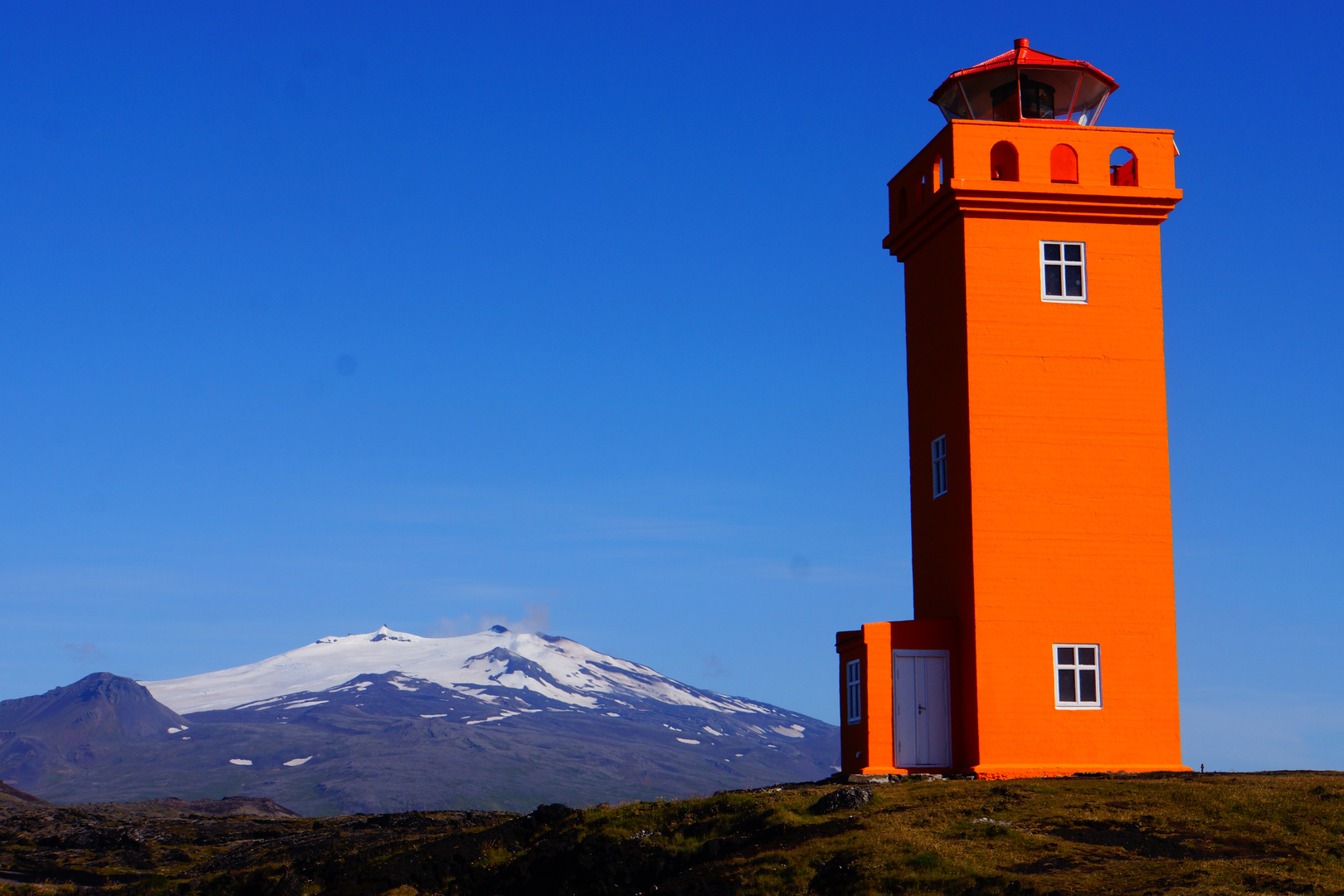 Leuchtturm auf Island