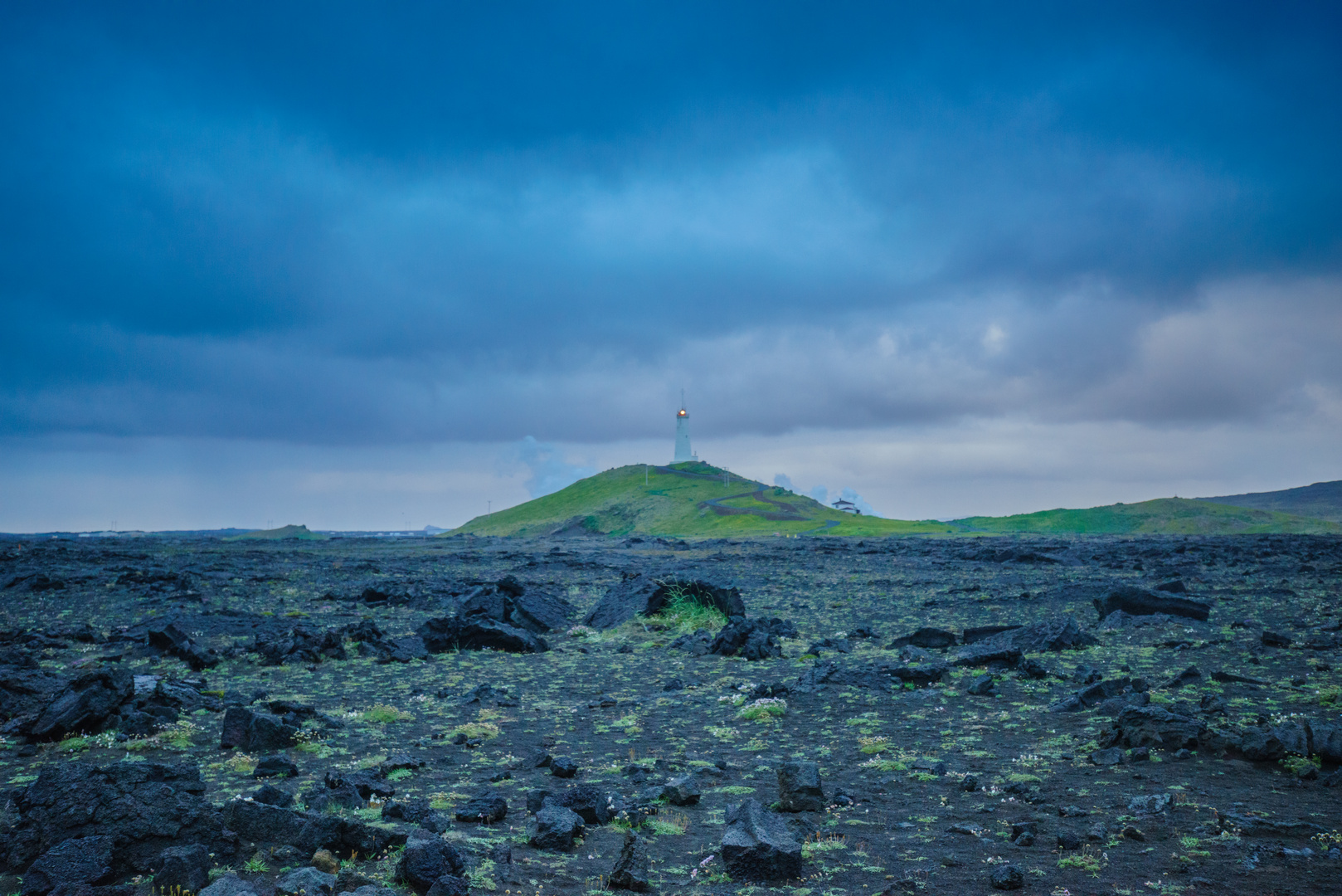 Leuchtturm auf Island