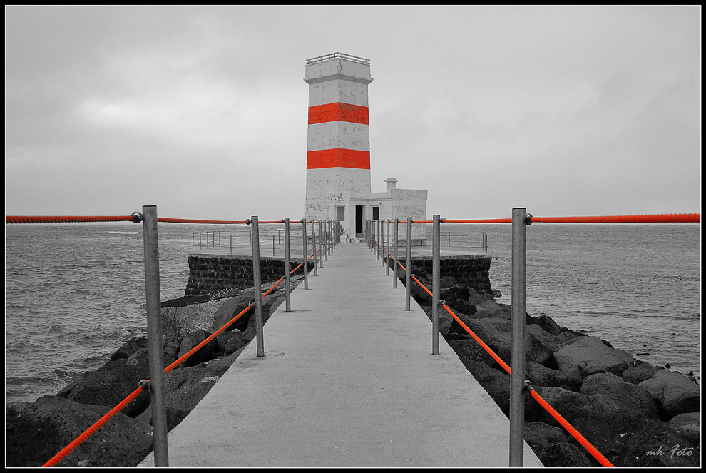 Leuchtturm auf Island