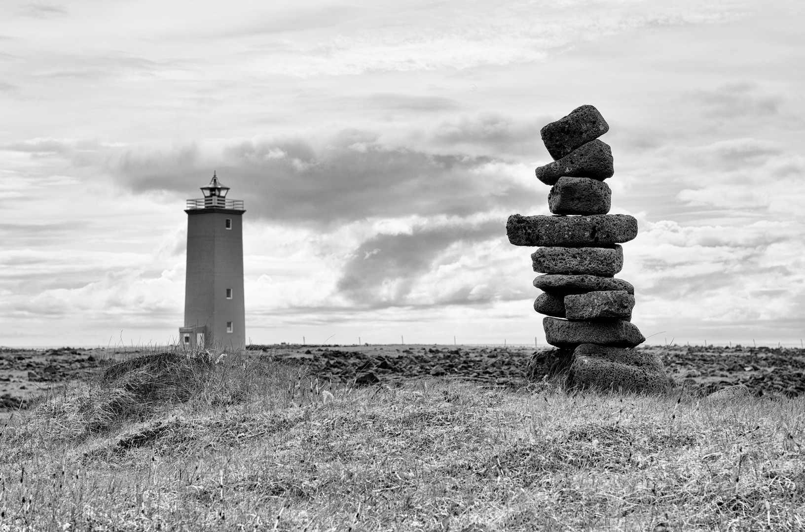 Leuchtturm auf Island