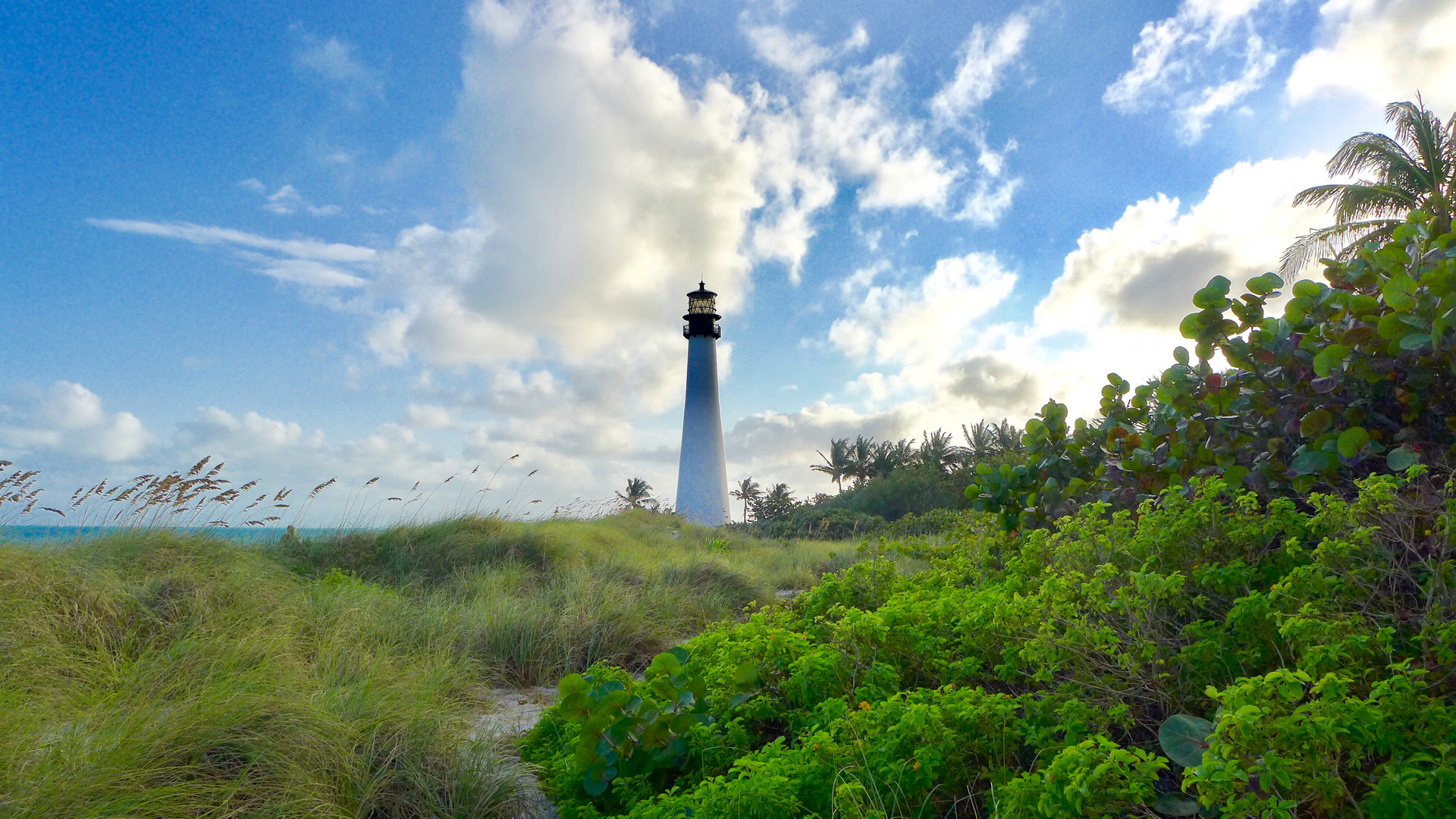 Leuchtturm auf Key Biscayne, Florida