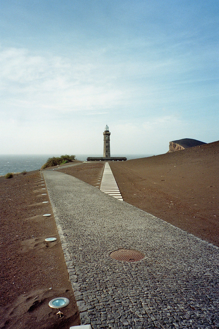 Leuchtturm auf Pico, Azoren