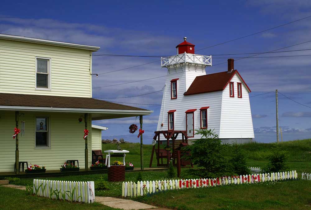 Leuchtturm auf Prince Edward Island 01