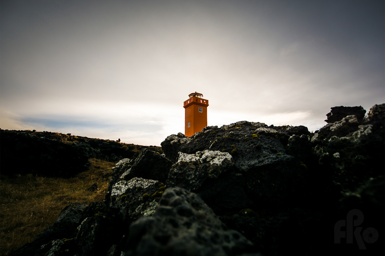 Leuchtturm auf Snæfellsnes