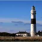 Leuchtturm auf Sylt in Kampen im Herbst 2016