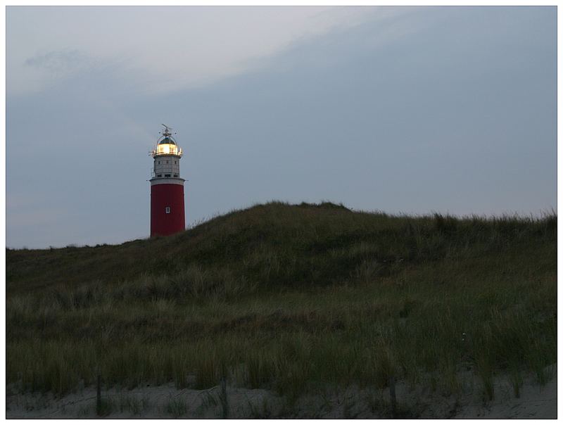 Leuchtturm auf Texel bei De Cocksdorp