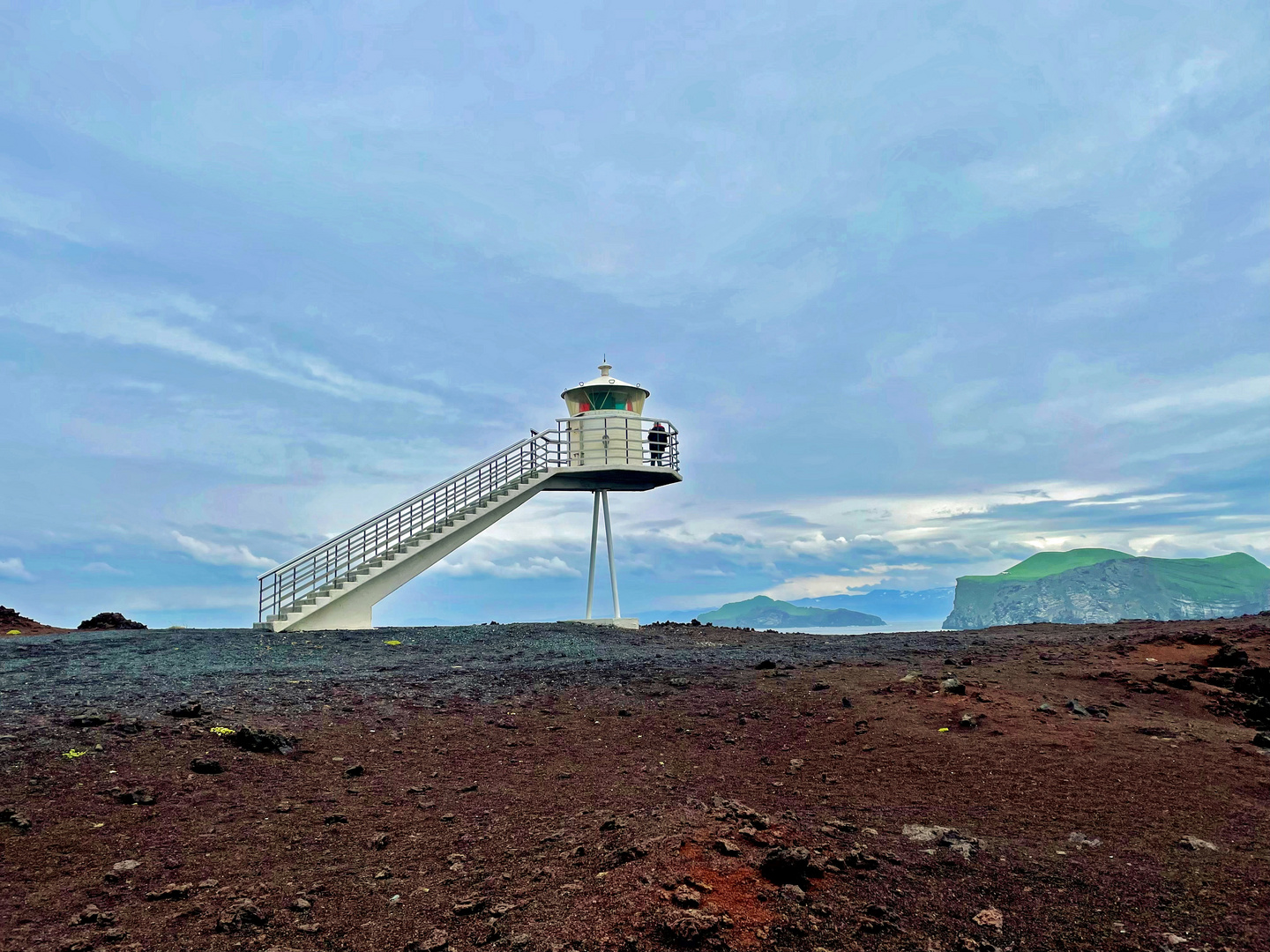 Leuchtturm auf Vestmannaeyjer 