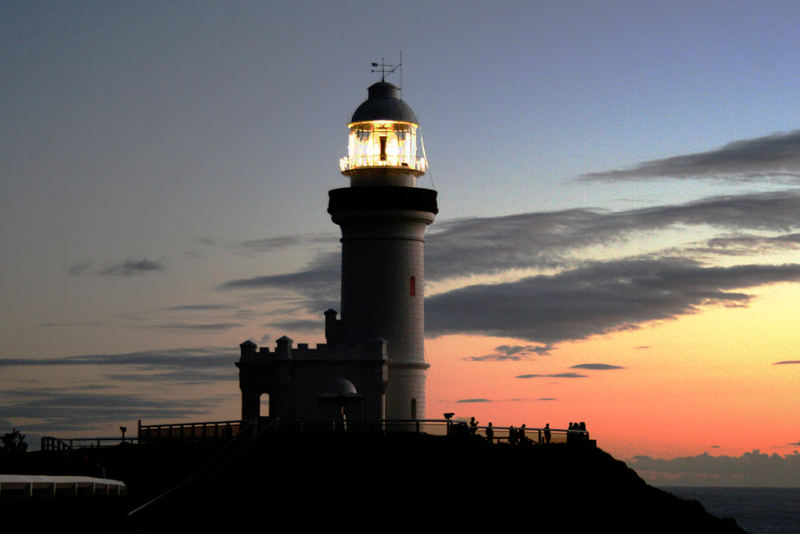 Leuchtturm bei Byron Bay