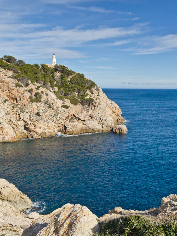 Leuchtturm bei Cala Ratjada Foto &amp; Bild architektur, türme