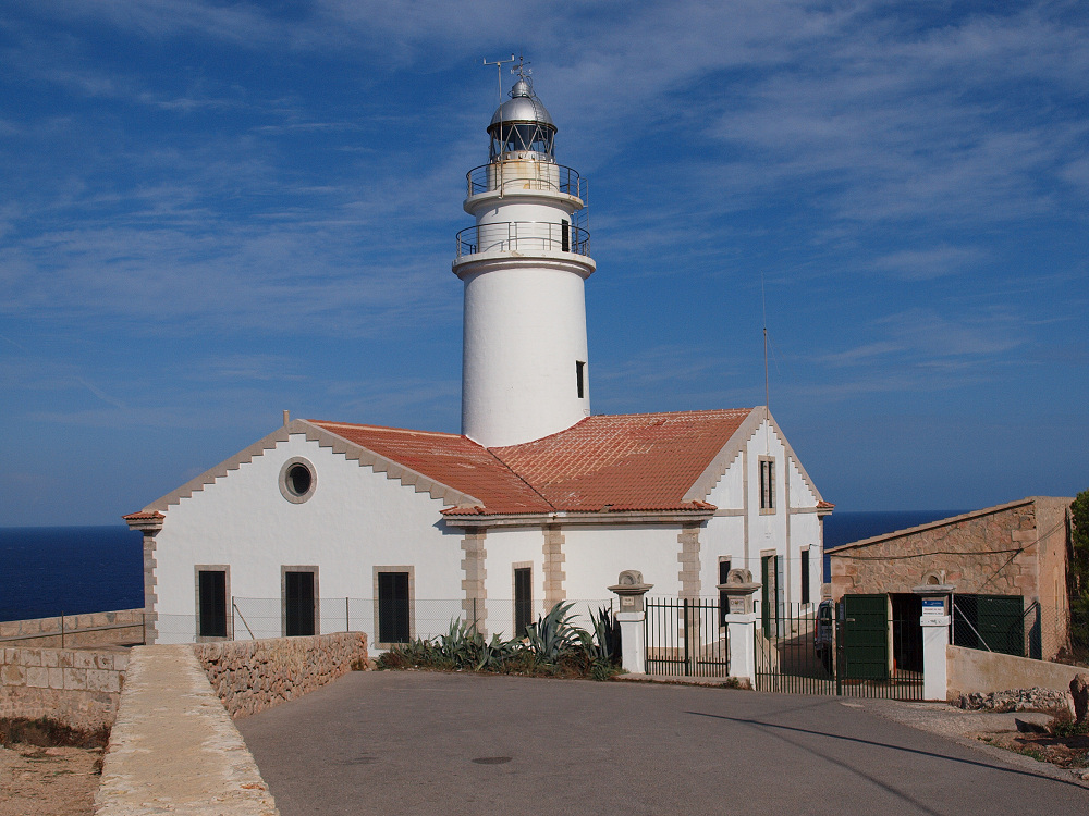 Leuchtturm bei Cala Ratjada (Mallorca)