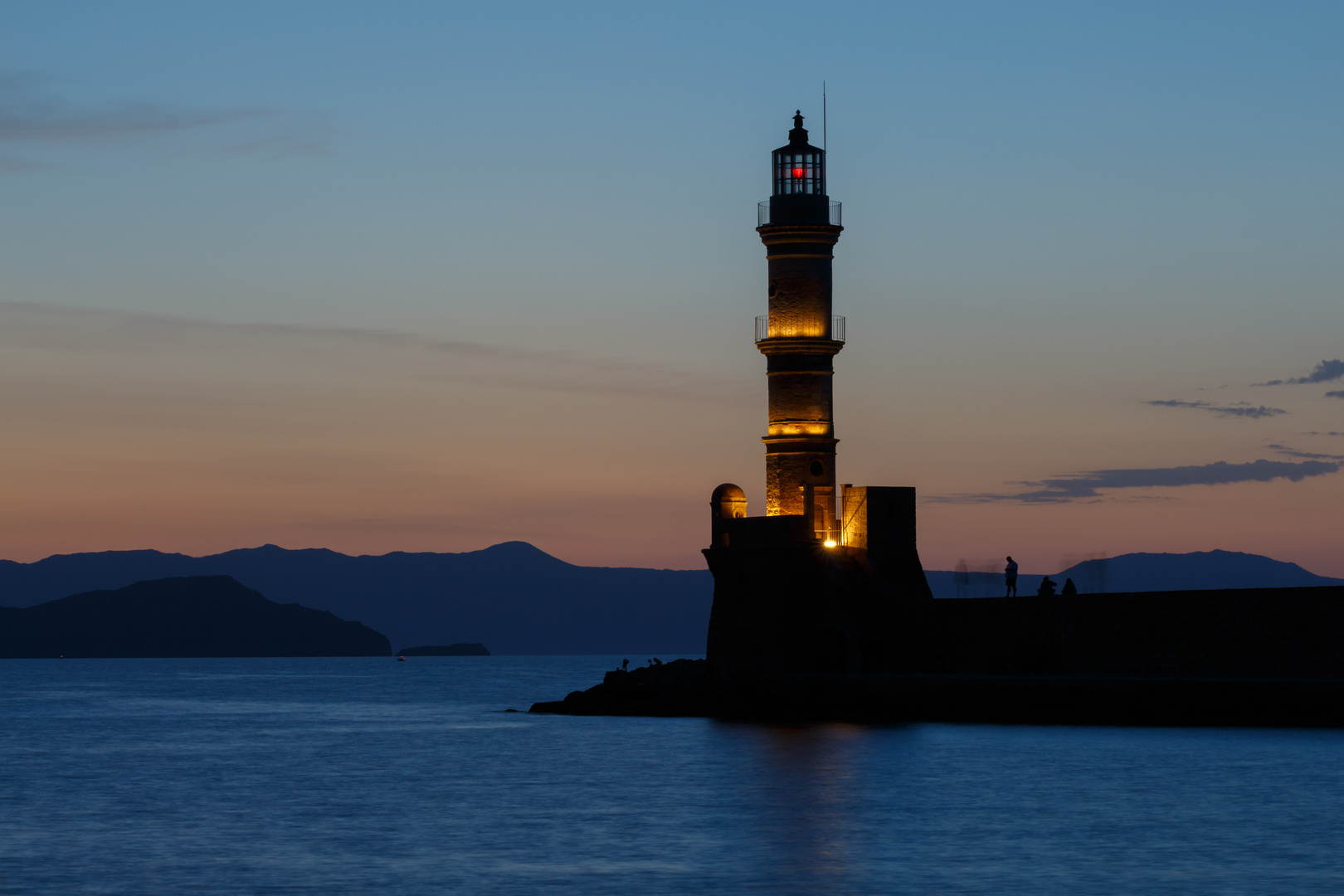 Leuchtturm bei Chania (Kreta)