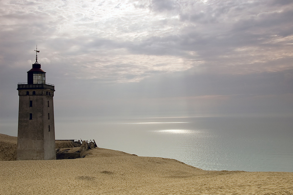 Leuchtturm bei Loenstrup/ Rubjerg Knude Fyr