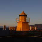 Leuchtturm bei Sonnenuntergang