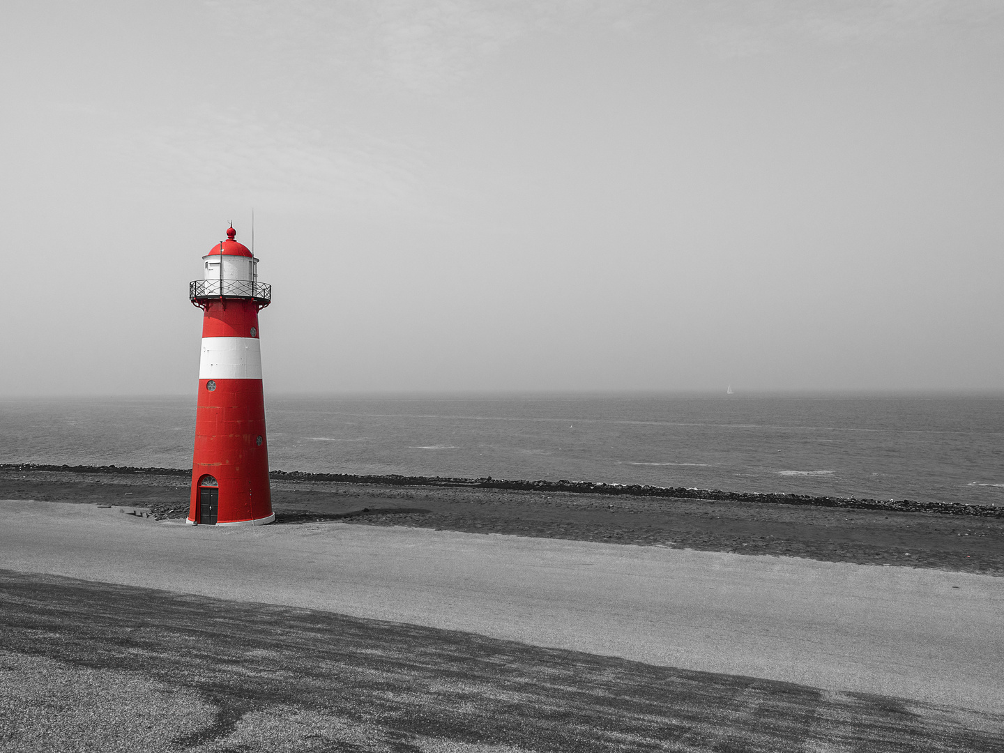 Leuchtturm bei Westkapelle, Holland