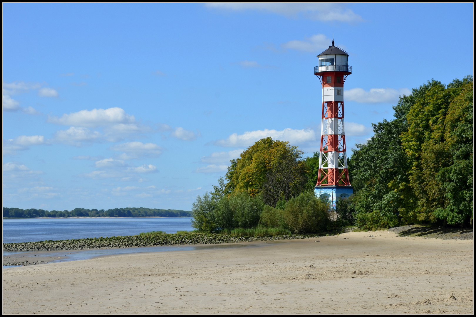 Leuchtturm bei Wittenbergen