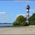 Leuchtturm bei Wittenbergen