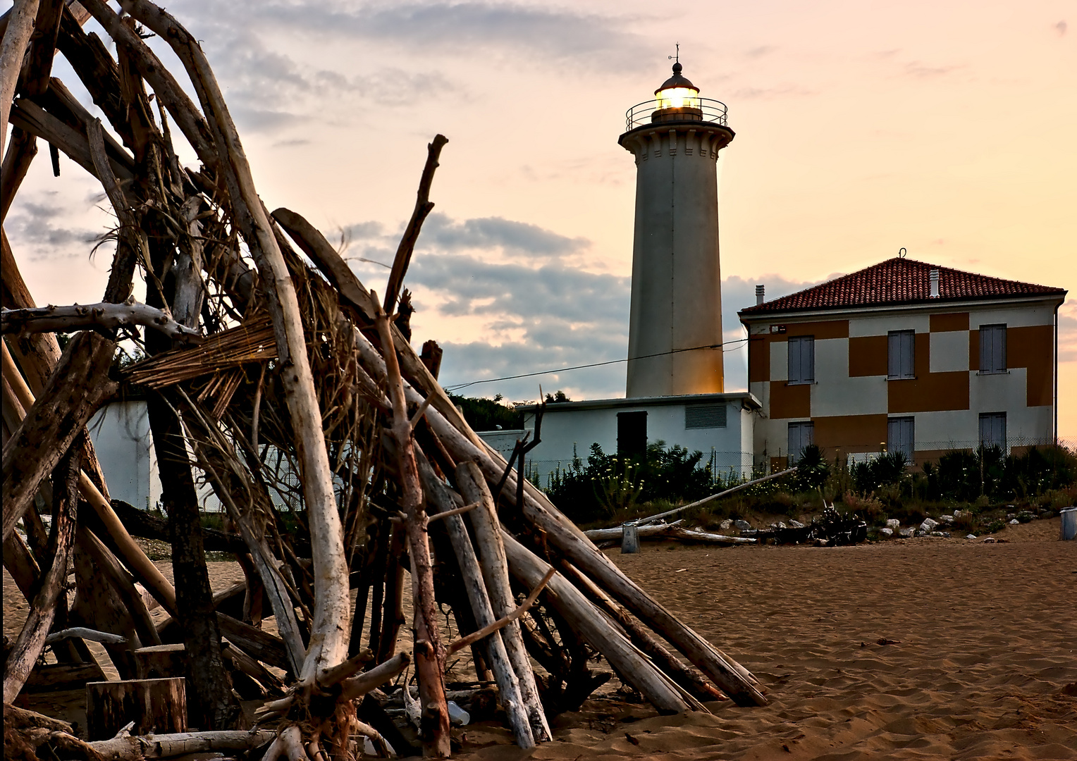 Leuchtturm Bibione