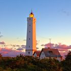 Leuchtturm Blavand bei Sonnenaufgang