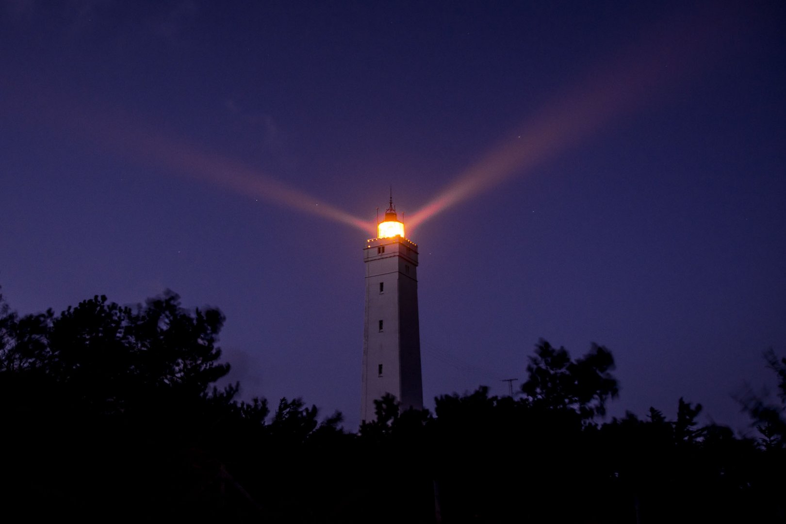 Leuchtturm "Blavandshuk Fyr" in Dänemark