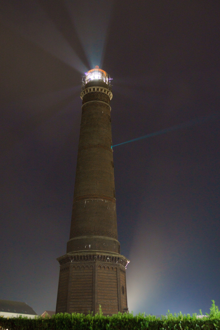 Leuchtturm Borkum von Norden